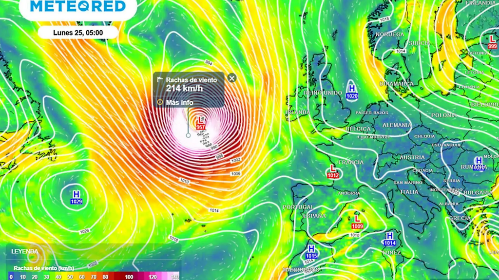 Llega la borrasca Erin: Dos semanas ininterrumpidas de olas grandes