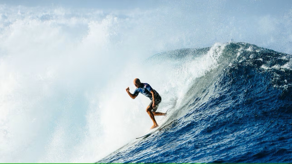 ¿Son los surfistas los deportistas de élite que menos compiten?